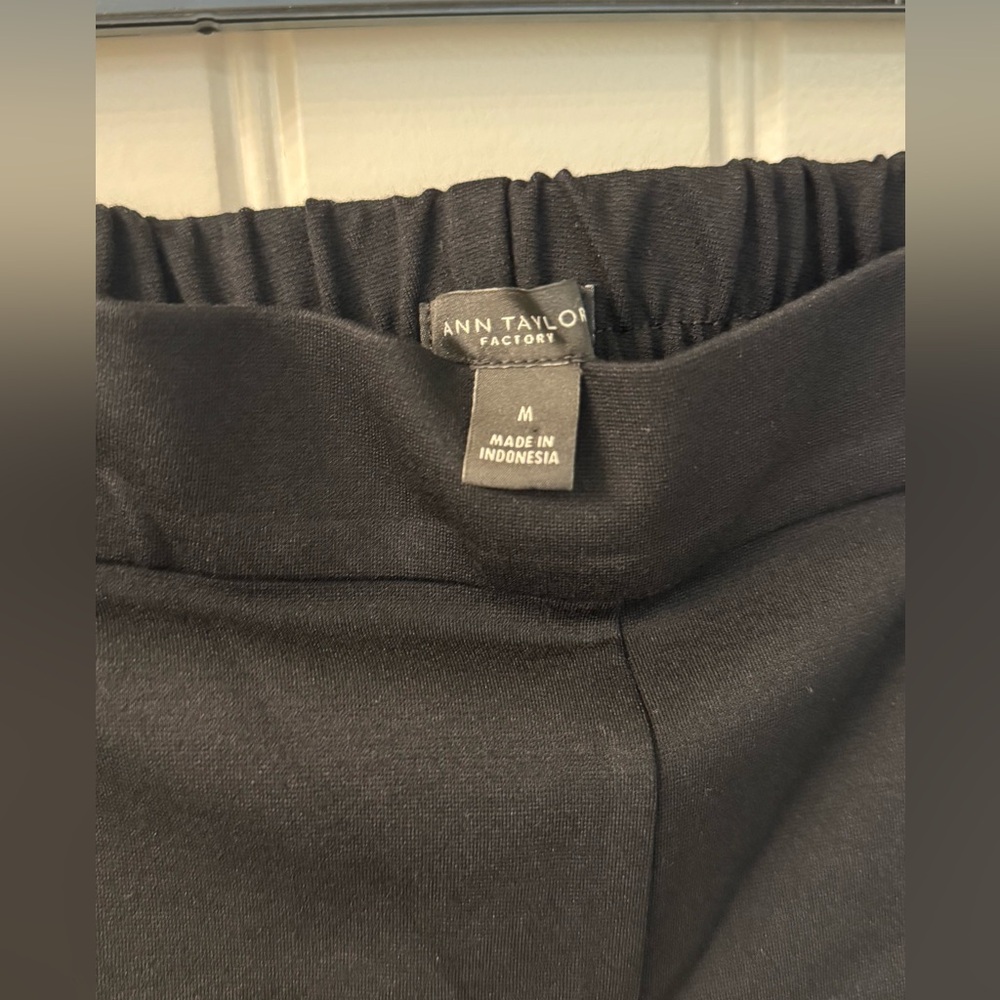 Ann Taylor Stretchy Black Dress Pants